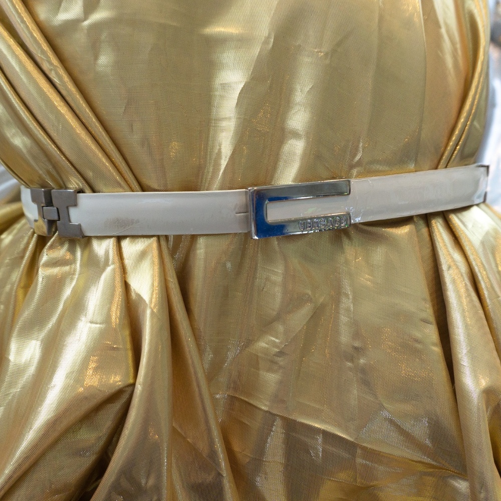 Versace White Belt